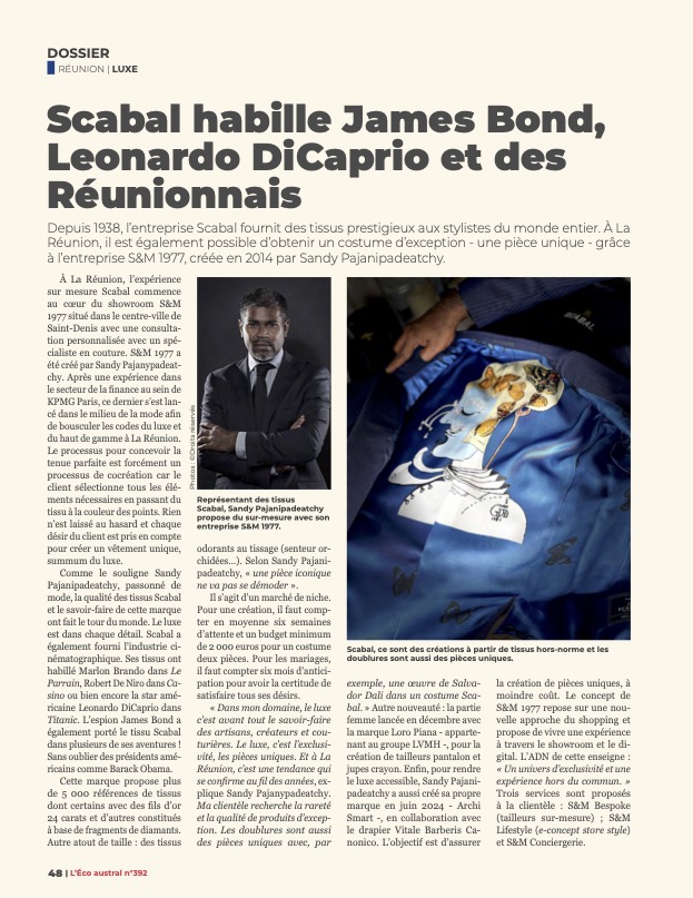 L'Eco austral n°392 - SCABAL
